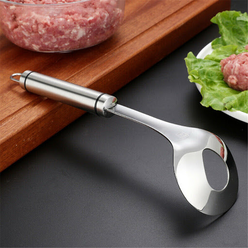 Thìa inox làm thịt viên,thịt mọc tiện ích-bán lẻ24.7