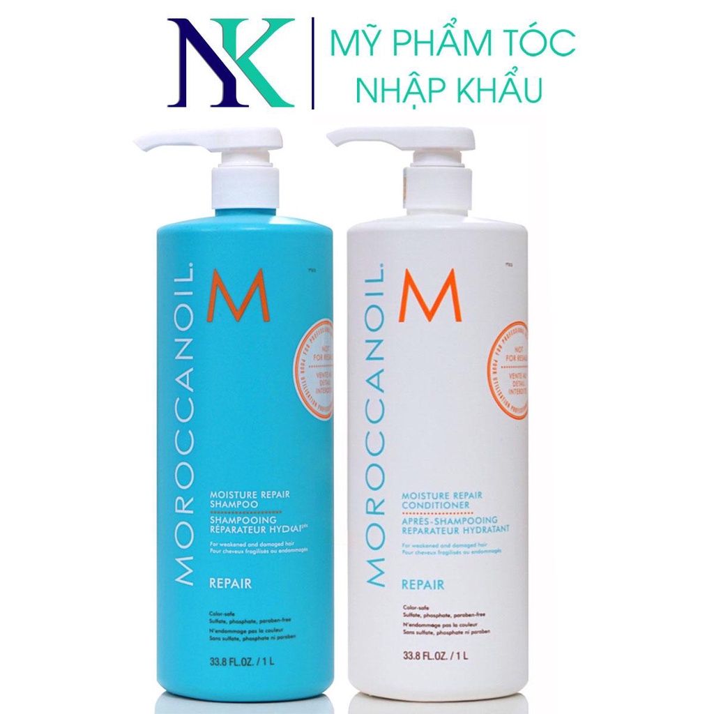 Dầu gội xã moroccanoil phục hồi tóc hư tổn repair