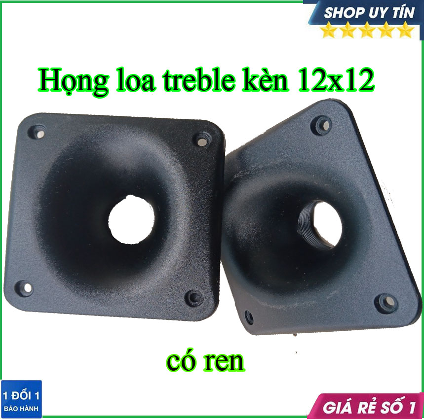 Họng loa treble, phễu loa treble 12x12cm cho loa treble kèn 250, 350