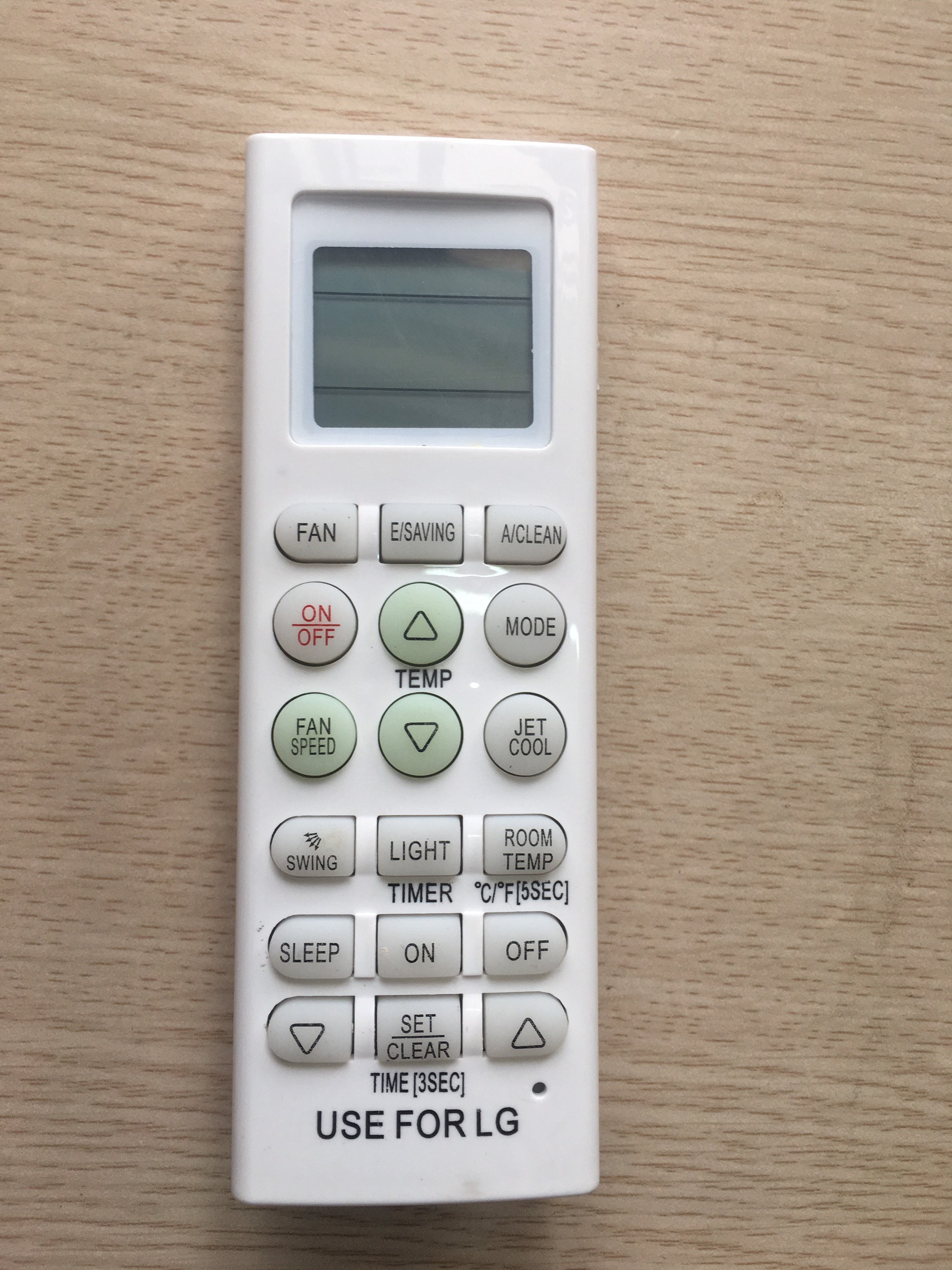 Remote điều khiển máy lạnh lg e09sq - điều khiển điều hòa lg
