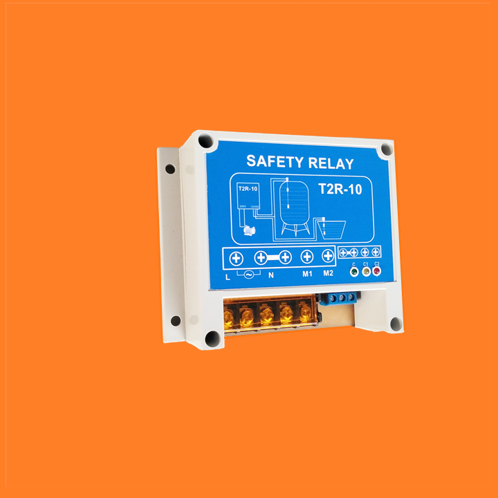 Thiết bị đóng cắt điện Tự động máy bơm nước  SAFETY RELAY T2R-10