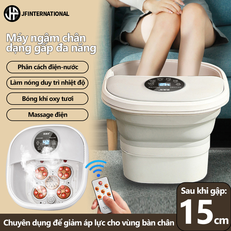 Máy ngâm chân KAIMEIDI massage chân có thể gấp gọn ngâm chân cân bằng nhiệt tiện lợi gọn nhẹ KM-788