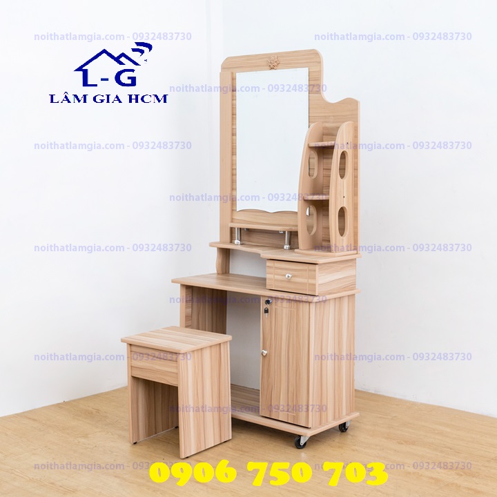 Bàn trang điểm gỗ okal - bàn trang điểm