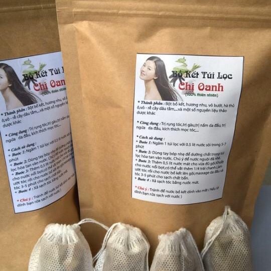 Bồ kết túi lọc chị oanh