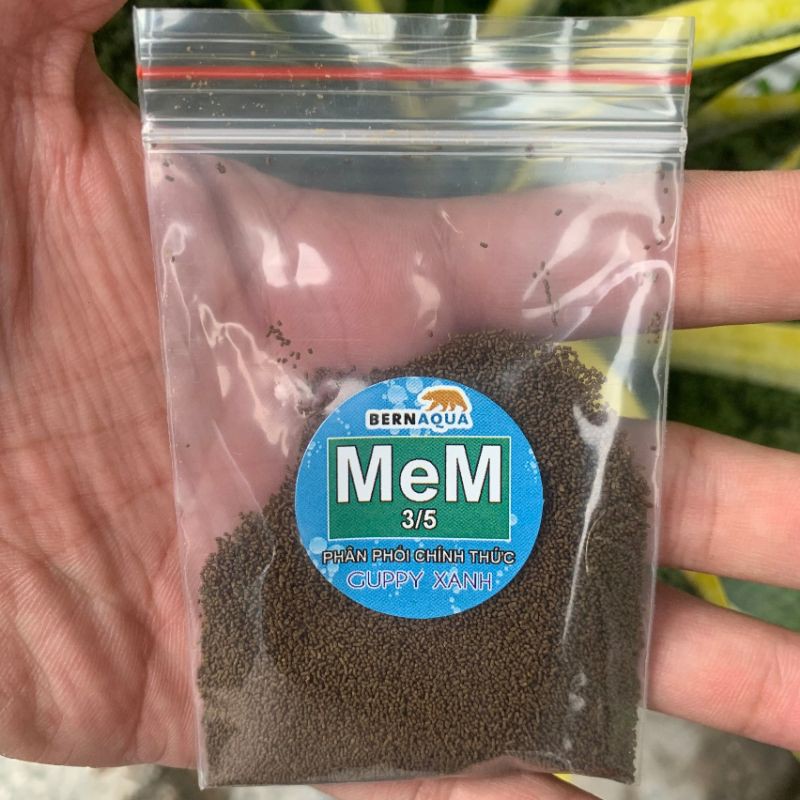 Cám mem 2/3 3/5 5/8 - thức ăn cao cấp cho cá cảnh mem - không gây đục , kích vây , kích màu cực tốt cho cá