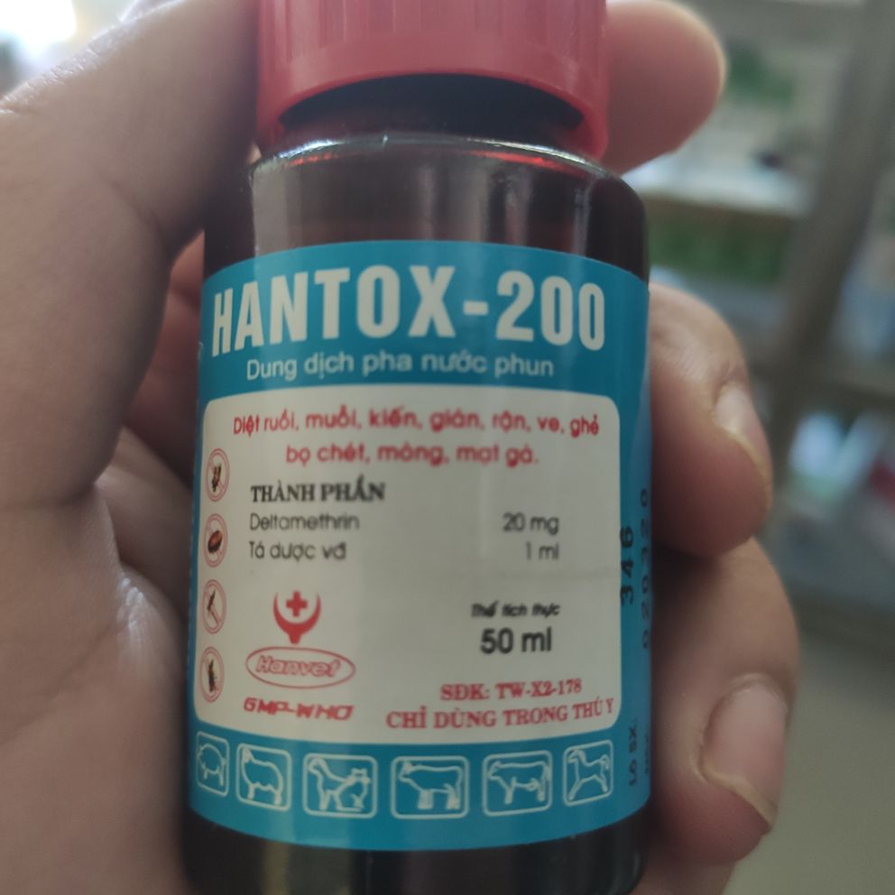 Dung dịch pha nước phun hantox-200