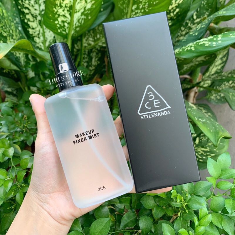 Xịt khoá nền 3ce makeup fixer mist