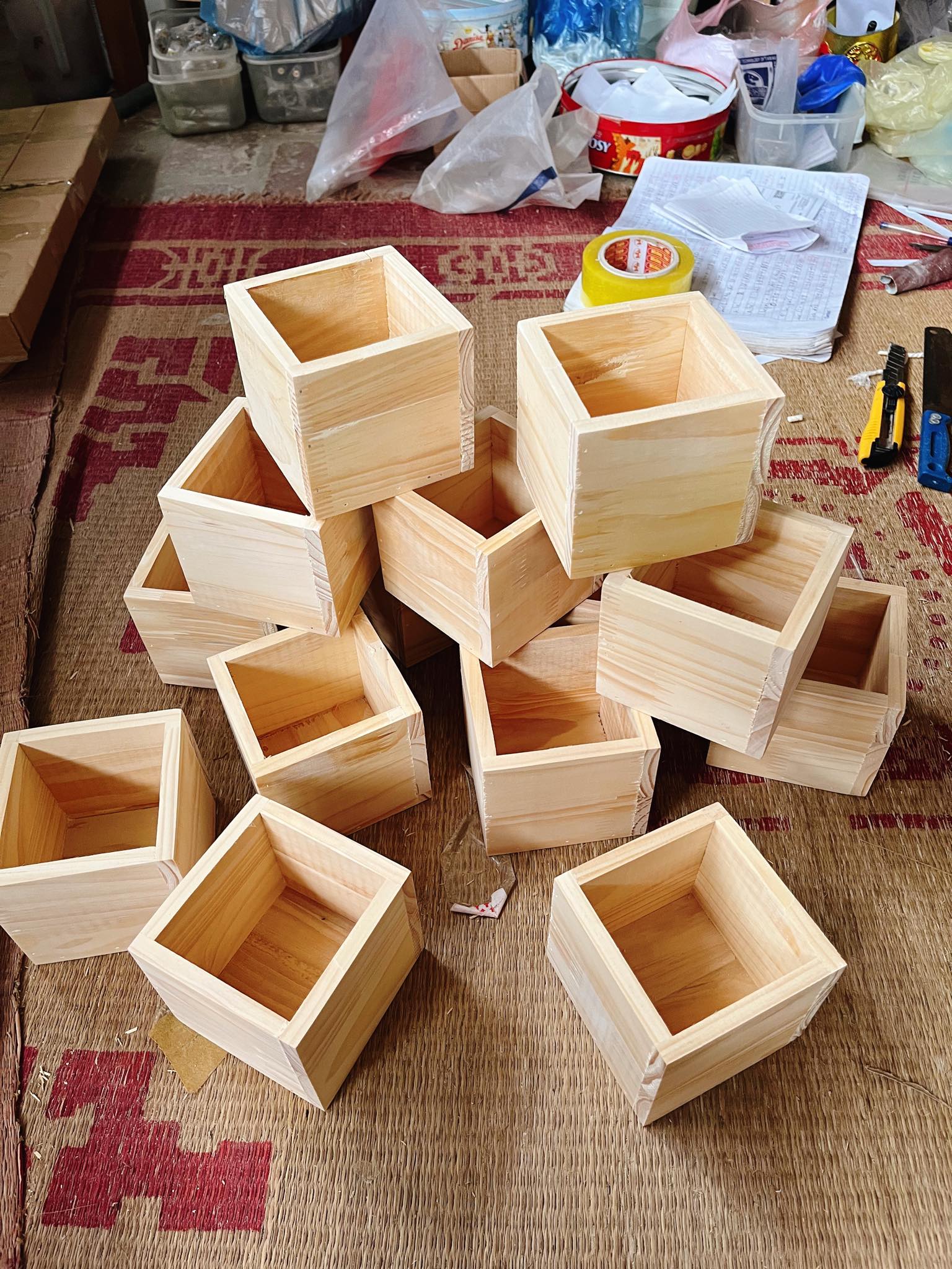 Hộp gỗ để đồ