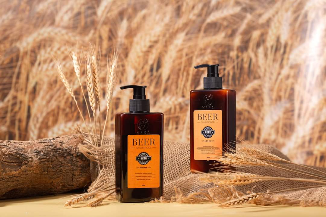 COMBO DẦU GỘI VÀ DẦU XẢ MEN BIA TƯƠI HERA