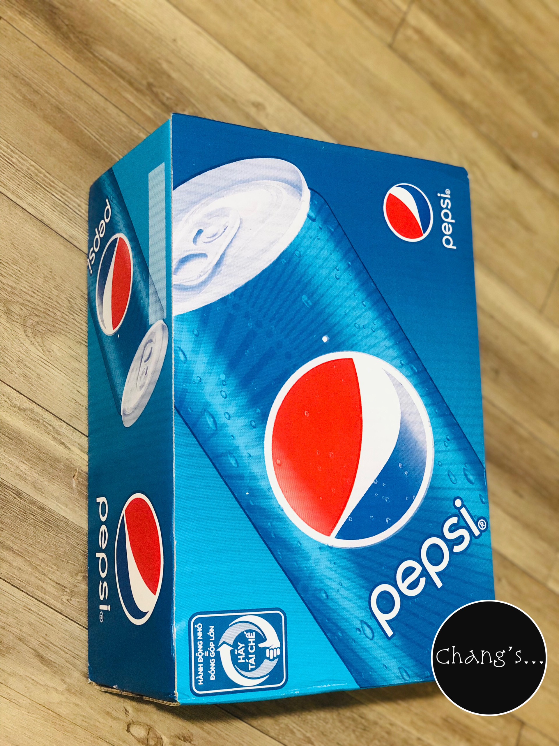 Pepsi 24 lon/thùng 320ml chang's food