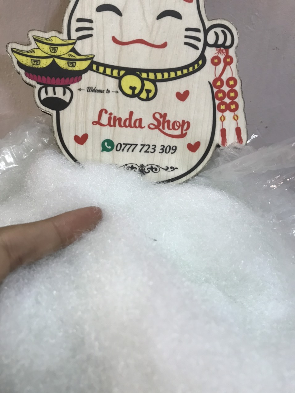 500Gr Gòn Nhồi Thú Bông, Nhồi Gối, Làm Tuyết Trang Trí Noel...