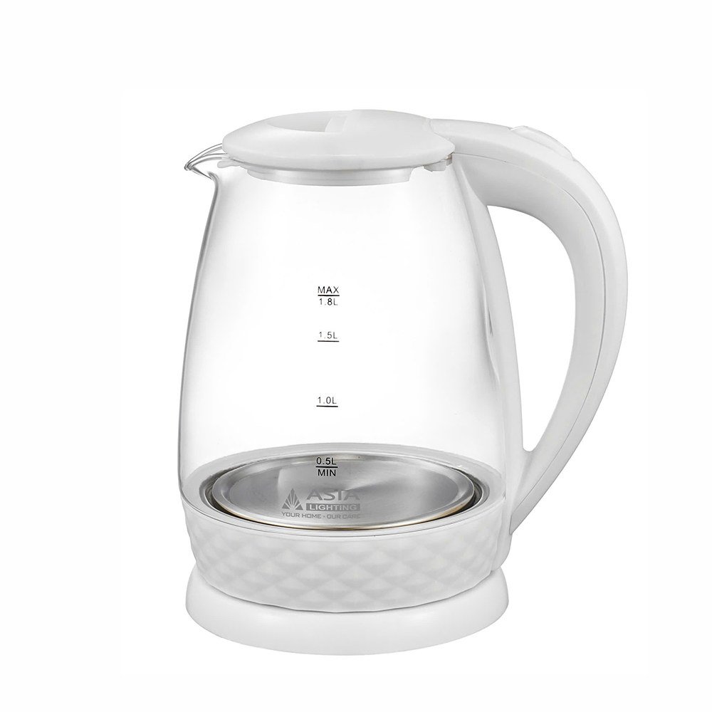 Asia City Mart Vn Electric Kettle - Inox 304 / Glass - Quick Heating, Safe, Genuine - 3