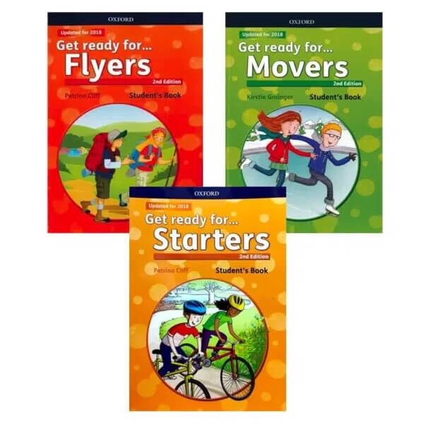Sách- get ready for starters, flyers, movers