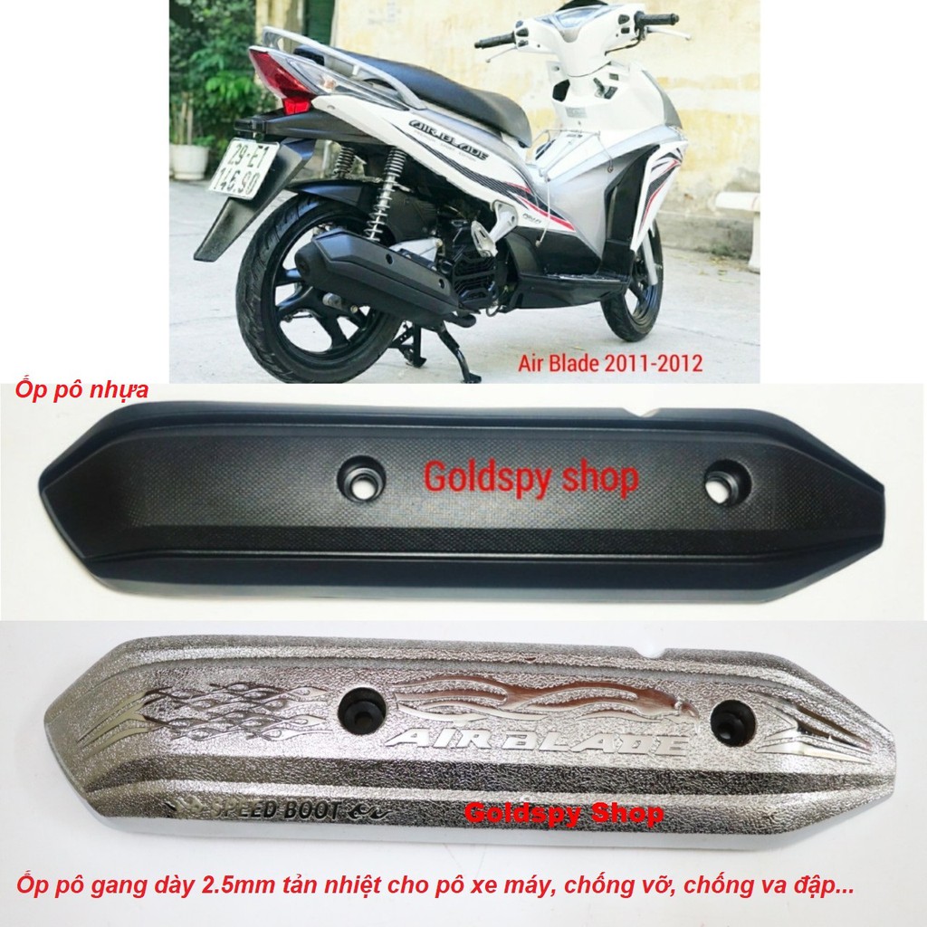 Ốp pô air blade 2011-2012