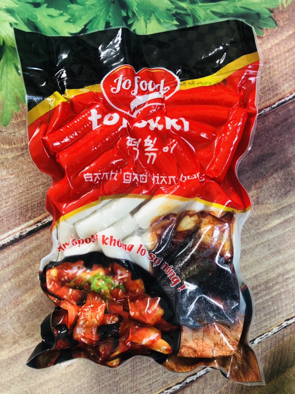 500g bánh gạo truyền thống Jofood( chưa có sốt)_TiTiMart