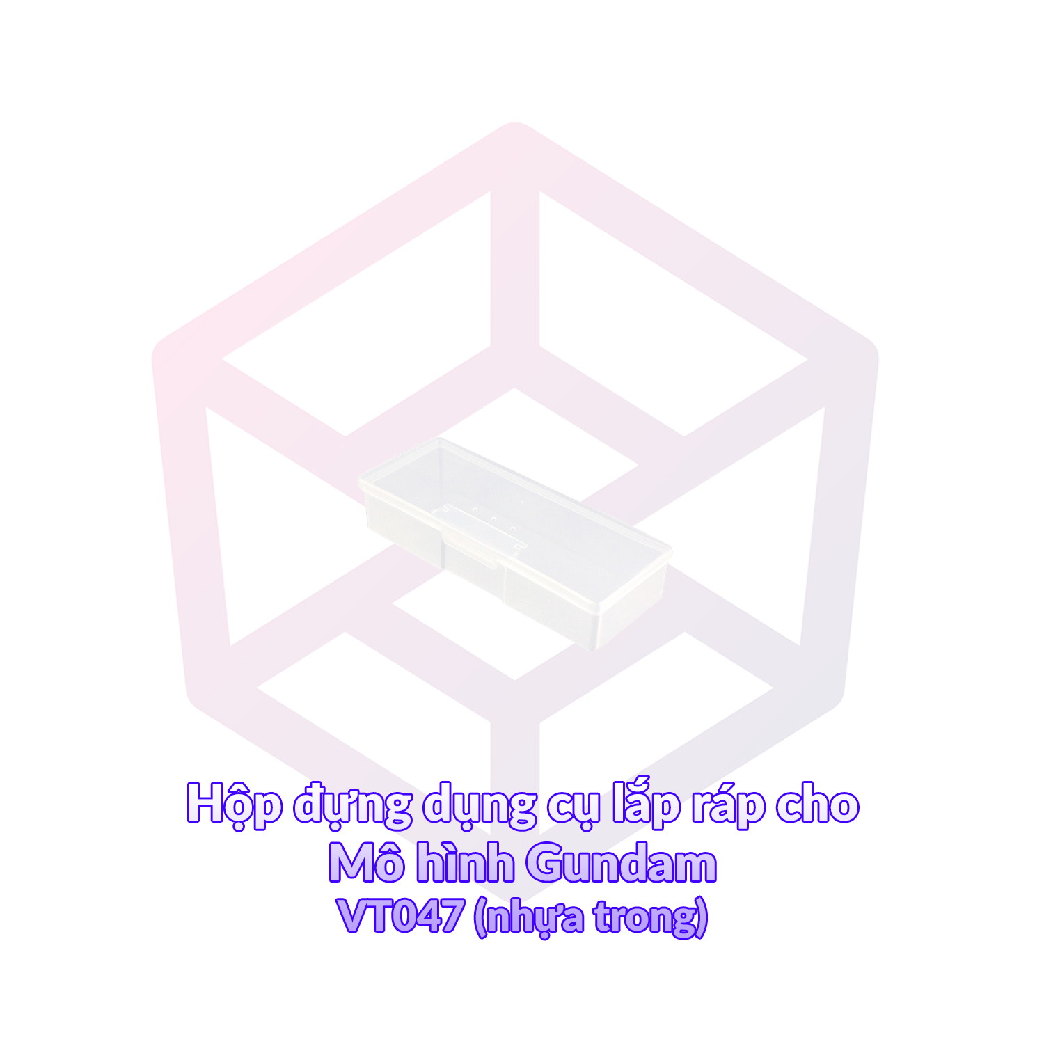 [7-11/12 VOUCHER 8%]Hộp đựng dụng cụ hoặc chi tiết VT 047 (nhựa trong) - Dụng cụ tool [TAM]