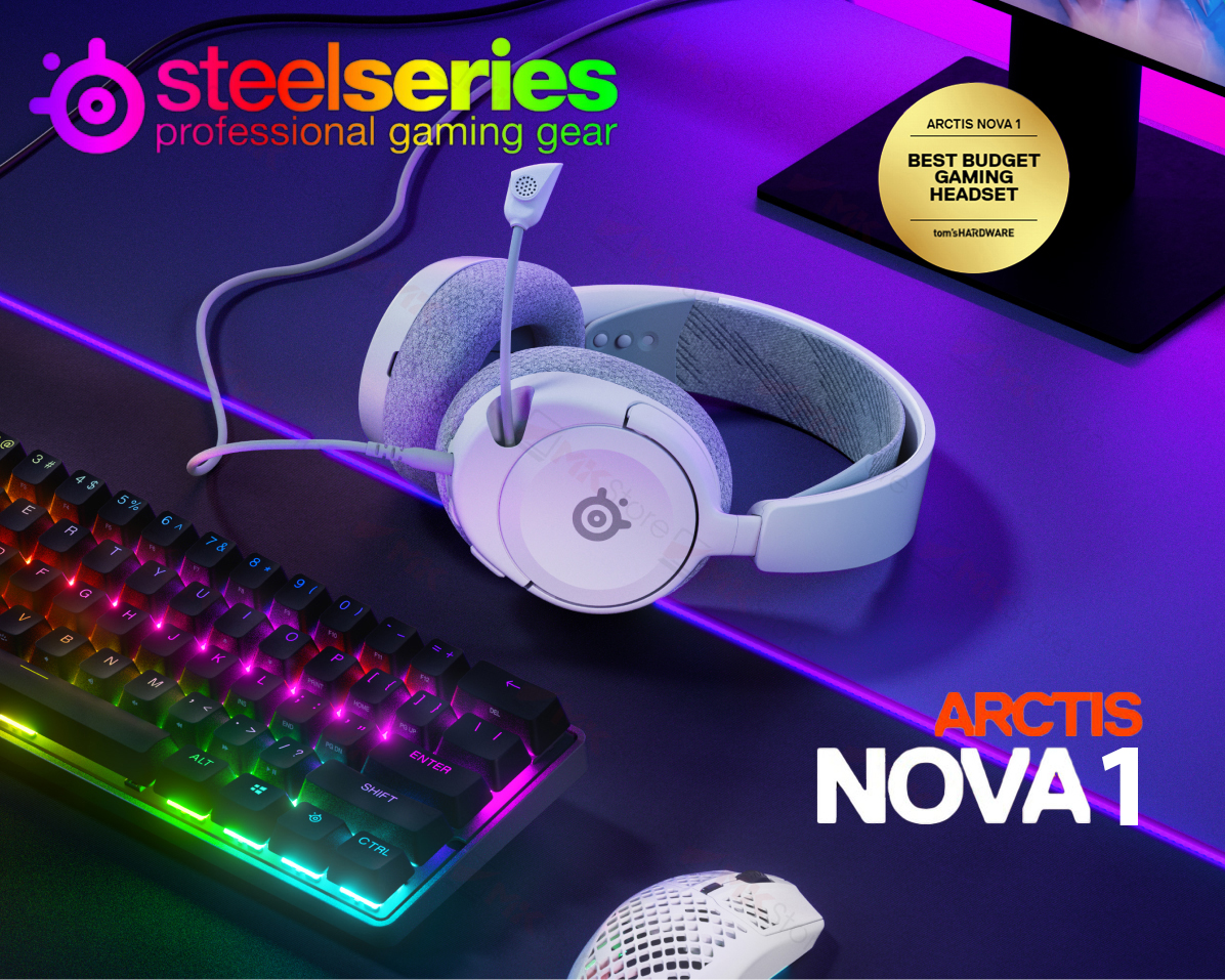 Tai Nghe Chơi Game STEELSERIES ARCTIS NOVA 1 MKStore