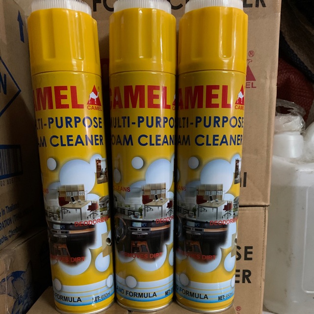 Xịt bọt tẩy đa năng camel