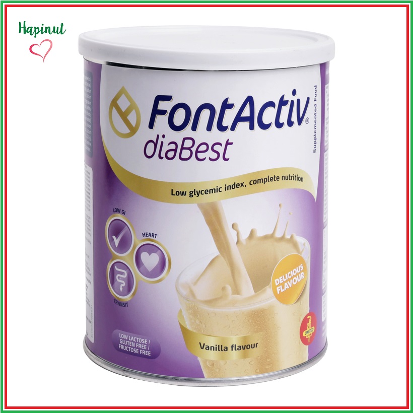 SỮA FONTACTIV DIABEST 400G DÀNH CHO NGƯỜI TIỂU ĐƯỜNG