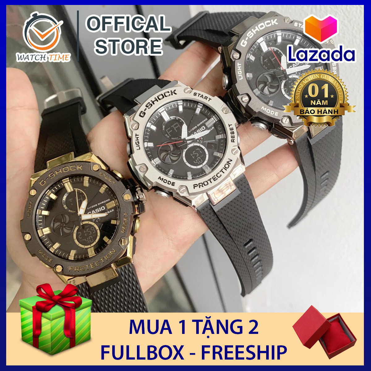 [Siêu Cấp] Đồng hồ Casio G-Shock Nam GST-B100 - Made in Japan - Hàng Cao Cấp - Chống Nước - Bảo Hành 12 tháng