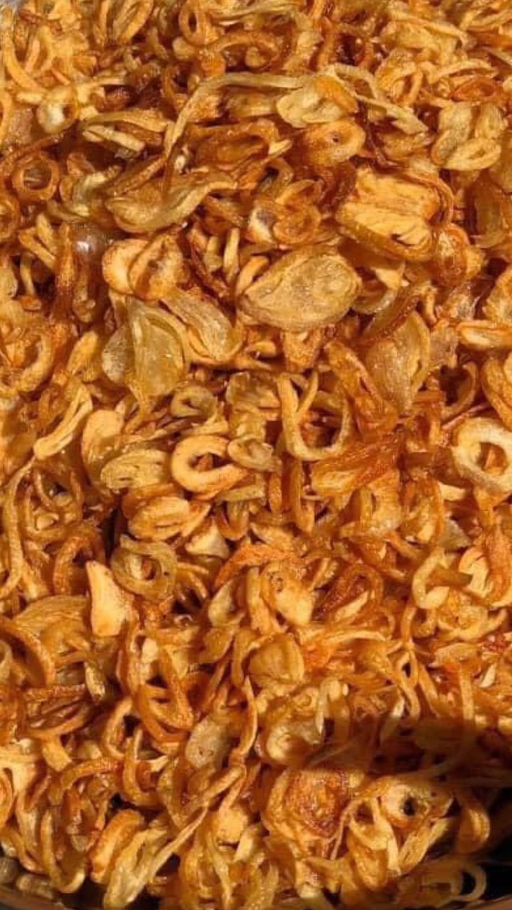 Hành Phi Nhà Làm thơm ngon ,giòn ngọt - Đảm bảo an toàn vệ sinh .