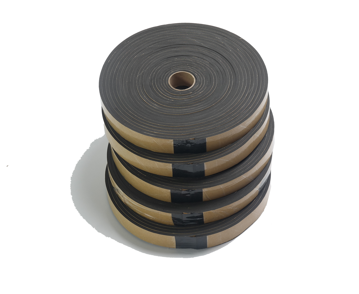 2 cuộn gioăng xốp cách âm chống ồn,rộng 5cm dài 8,5m dày 5mm
