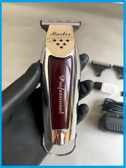 Tông đơ chấn viền Barber 9220 6 sao lưỡi đã mài chuốt tỉ mỉ thông thoáng sát bén dành cho thợ cắt tóc chuyên nghiệp