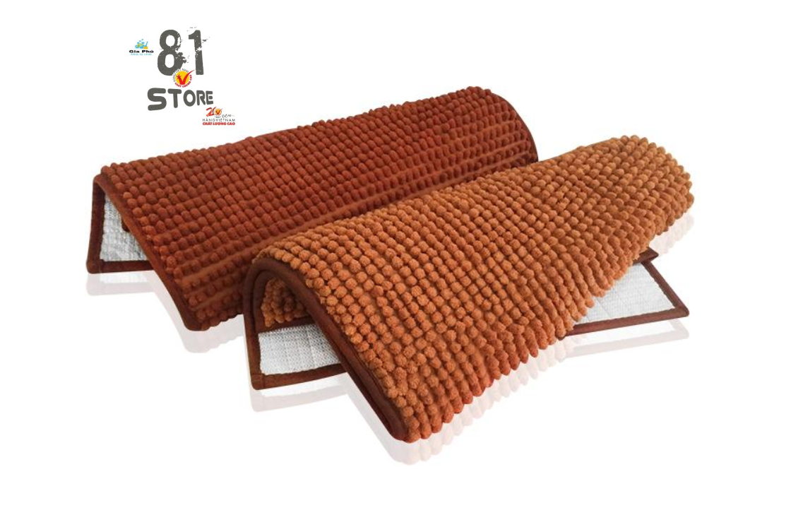 Set of 2 coral carpet foot mop super absorbent 35x50cm home easy delivery