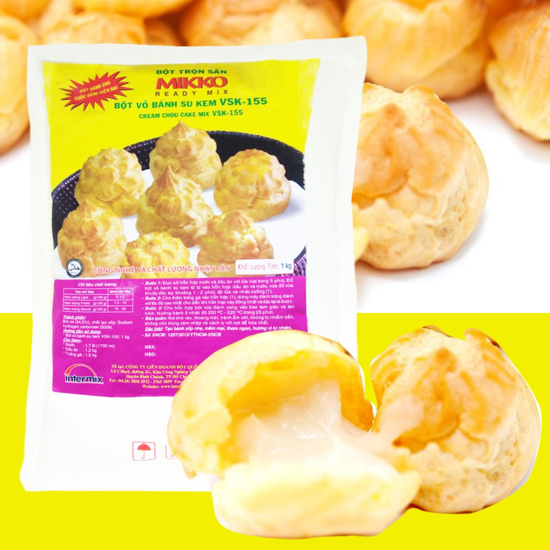 Bột bánh su kem mikko 200g,1kg