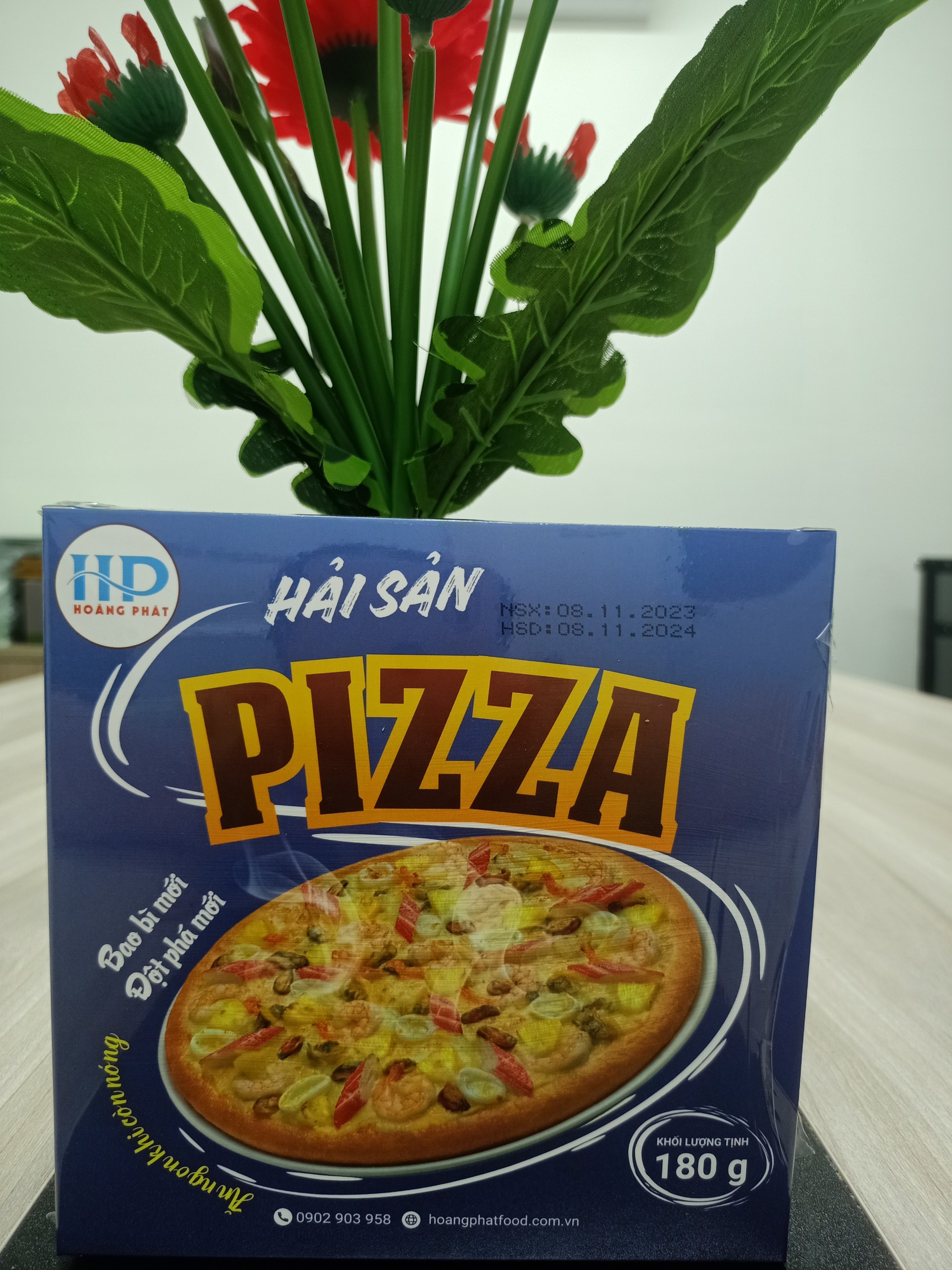 - pizza hải sản 180gr - giao nhanh 4h