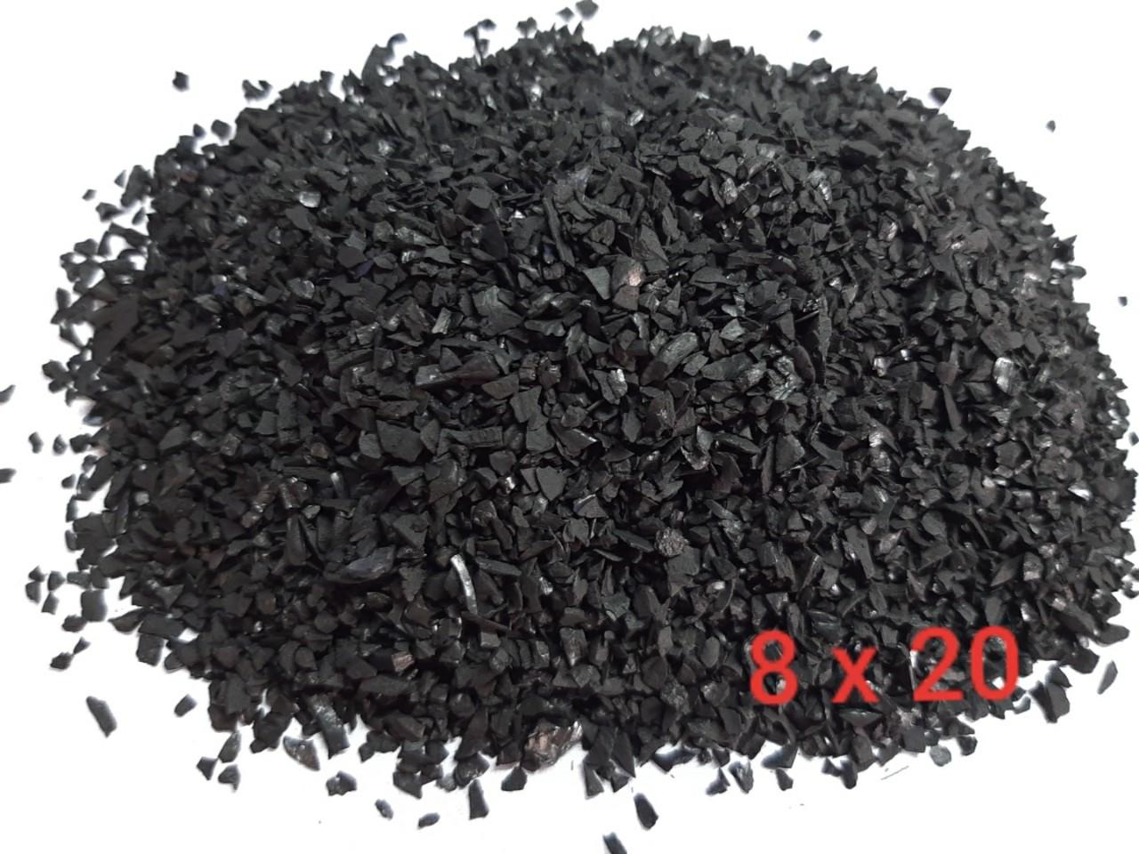 25kg - Than hoạt tính Gáo Dừa lọc dừa - 8x20