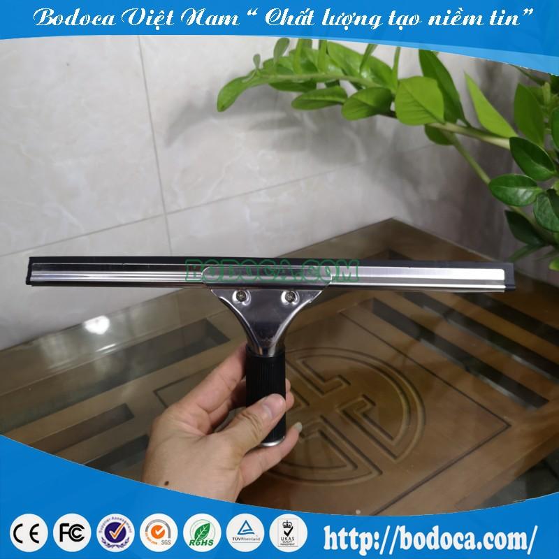 Tay gạt kính inox 35cm Bodoca