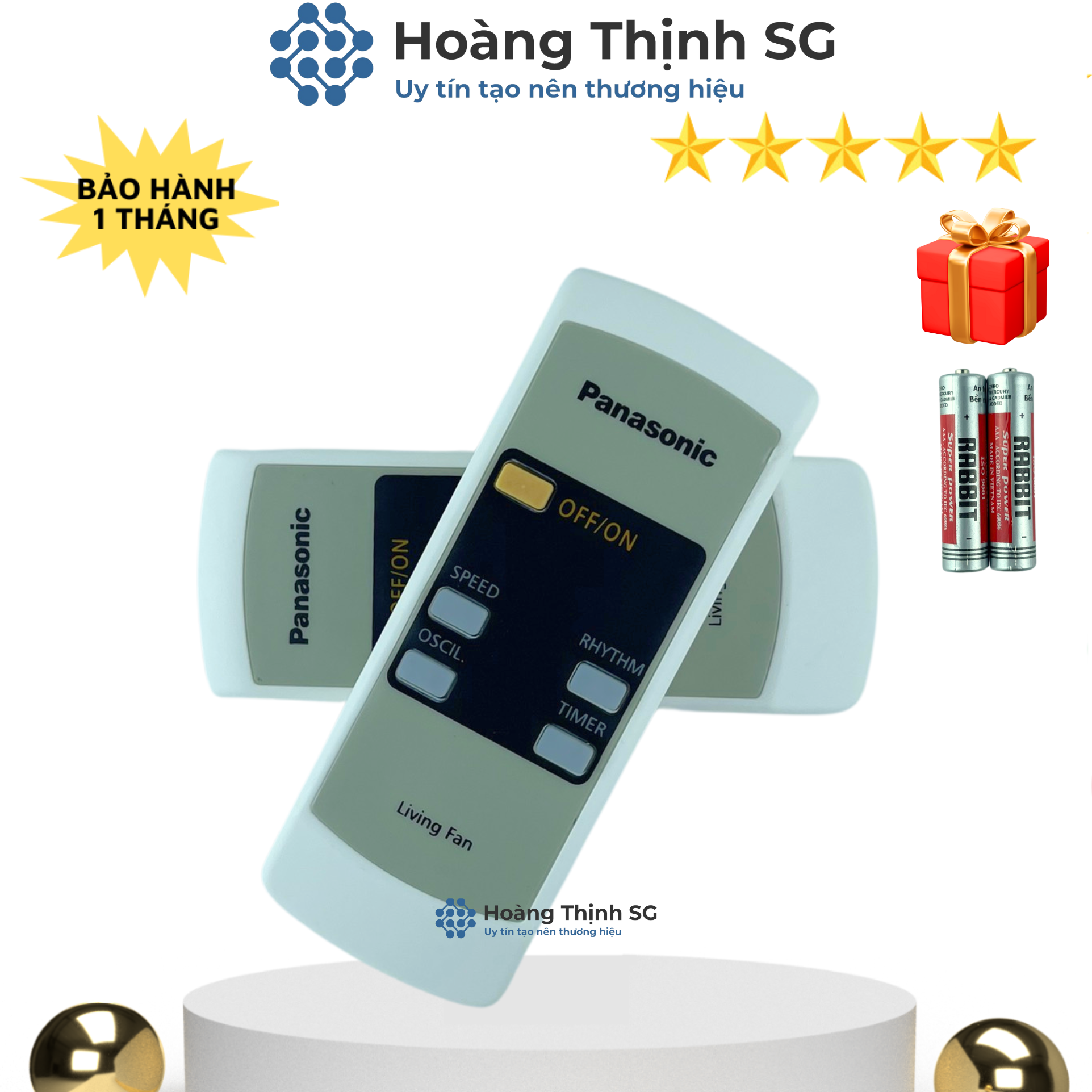 Remote điều khiển quạt panasonic, điều khiển quạt panasonic- Tặng kèm pin