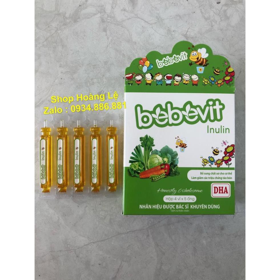 [HCM]Bebevit Inulin - Bổ Sung Chất Xơ Giảm Triệu Chứng Táo Bón