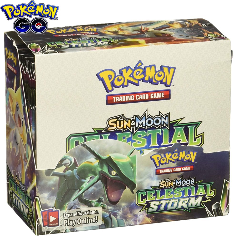 Bộ Thẻ Bài Pokemon 324 Thẻ Trading Card Game Sun&Moon Celestial Storm TCG Sưu Tập Đẹp Đọc Đáo