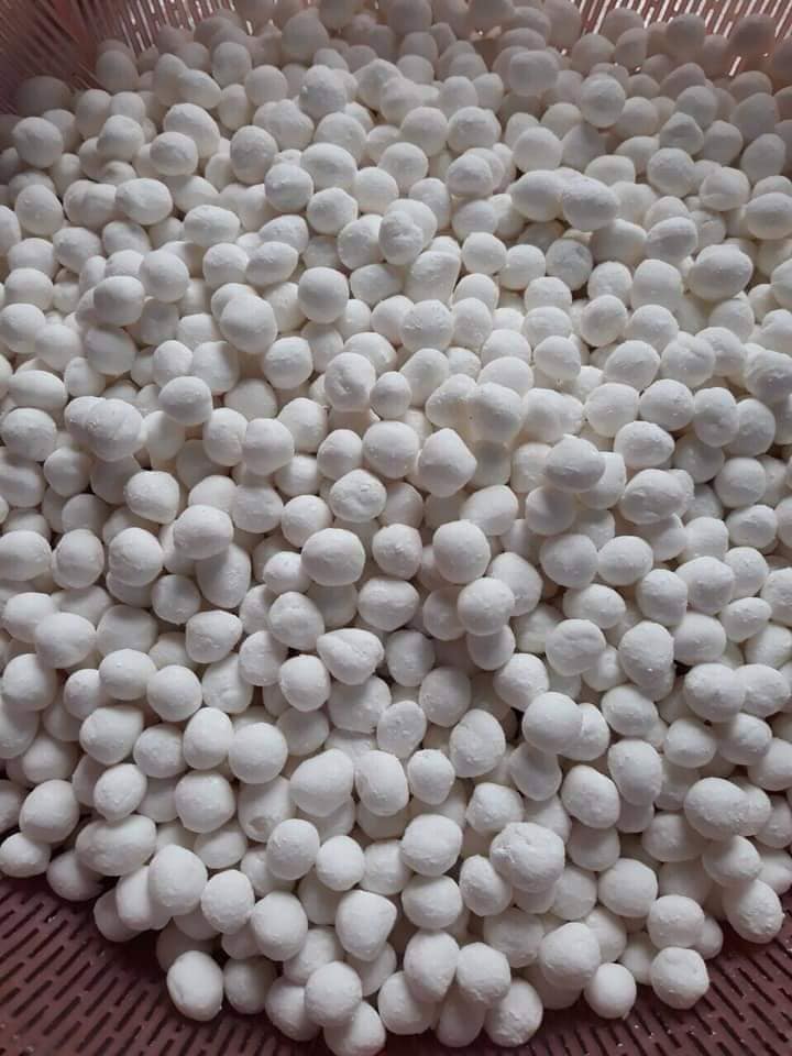 HCM Trân châu bột lọc bột lọc tươi vo viên  nấu chè trà sữa an toàn  gói 500gr