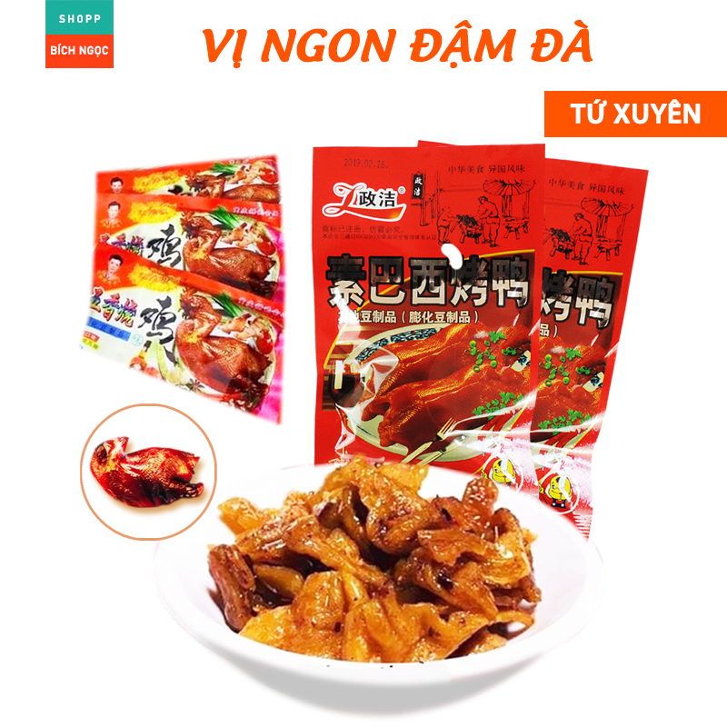 Gà cay ngọt Tứ Xuyên - vị ngon đậm đà khó cưỡng - 10/ 60 gói