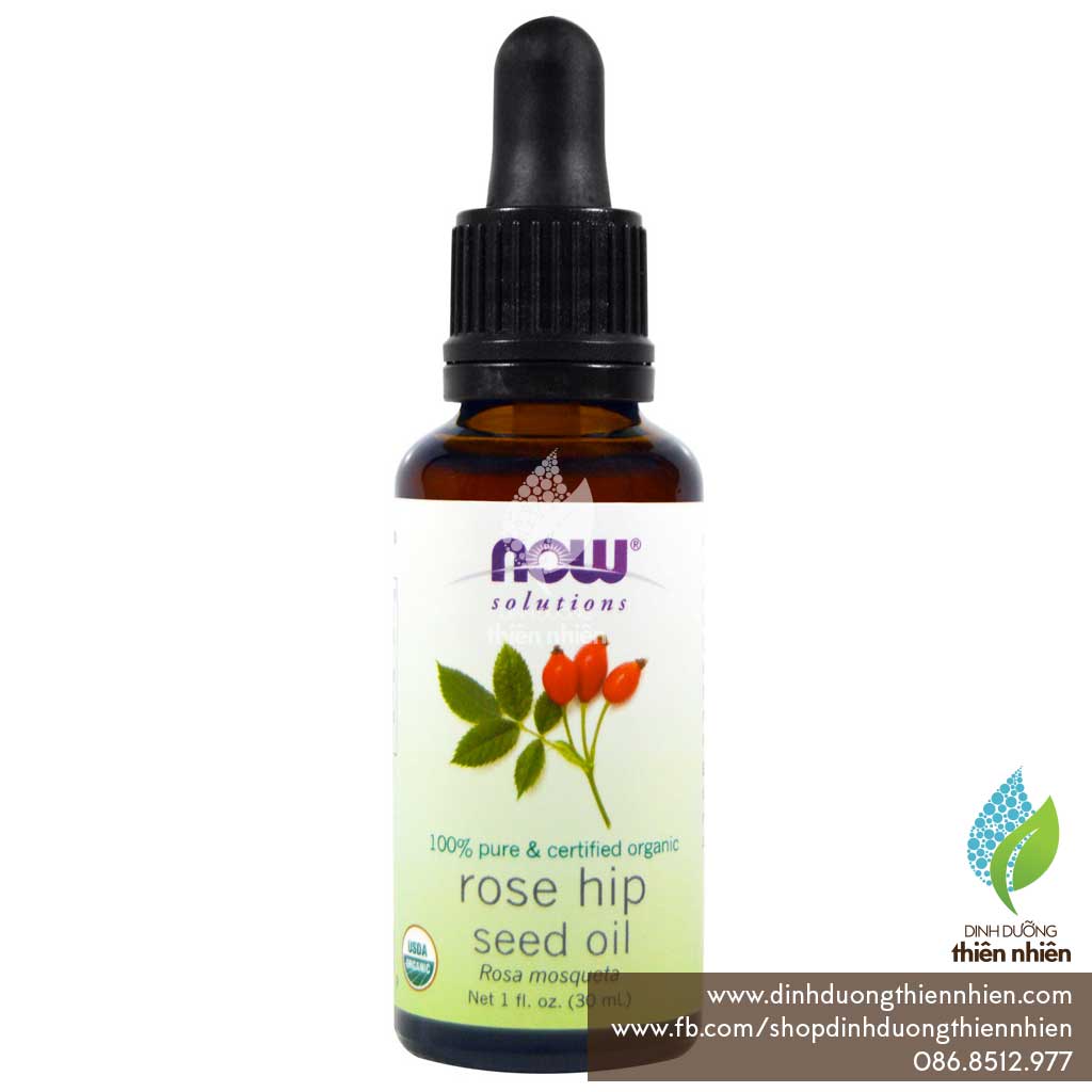 [HCM] [DATE 2026] Dầu Nụ Tầm Xuân Hữu Cơ Now Solutions Organic Rosehip Seed Oil 30ml