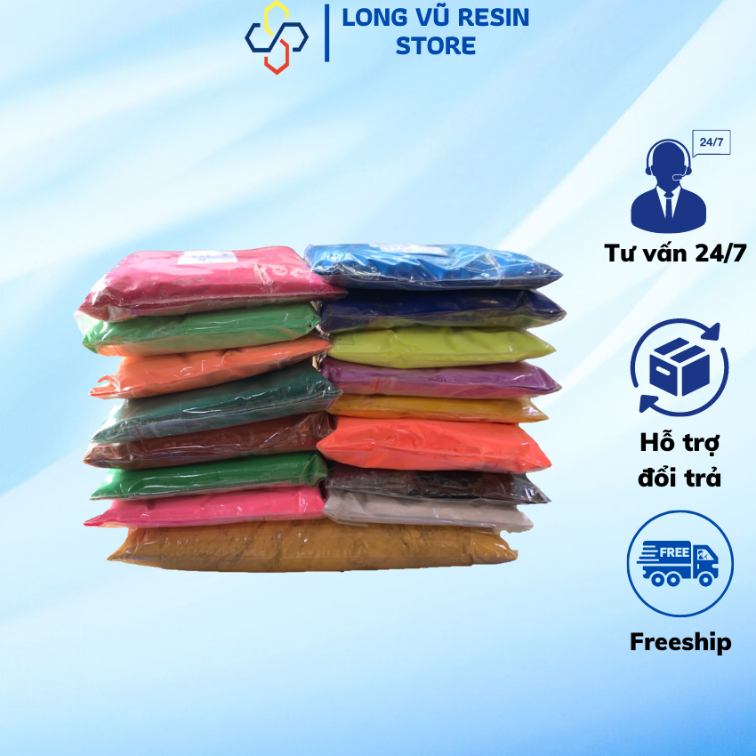 Bột màu pha thạch cao,màu công nghiệp chất lượng cao