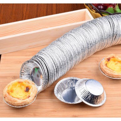 Set 100 cốc, chén, khuôn giấy bạc nướng siêu tiện lợi
