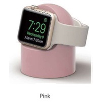 Đế sạc bằng Silicone cho đồng hồ thông minh Apple Watch Series 6 SE 5 4 3 2 1 kiêm dock để đặt sạch không dây MACONE N25