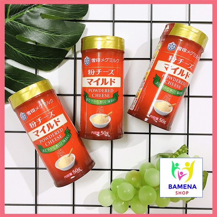 Phô mai rắc cháo Meg 50g cho bé ăn dặm bamena GV05