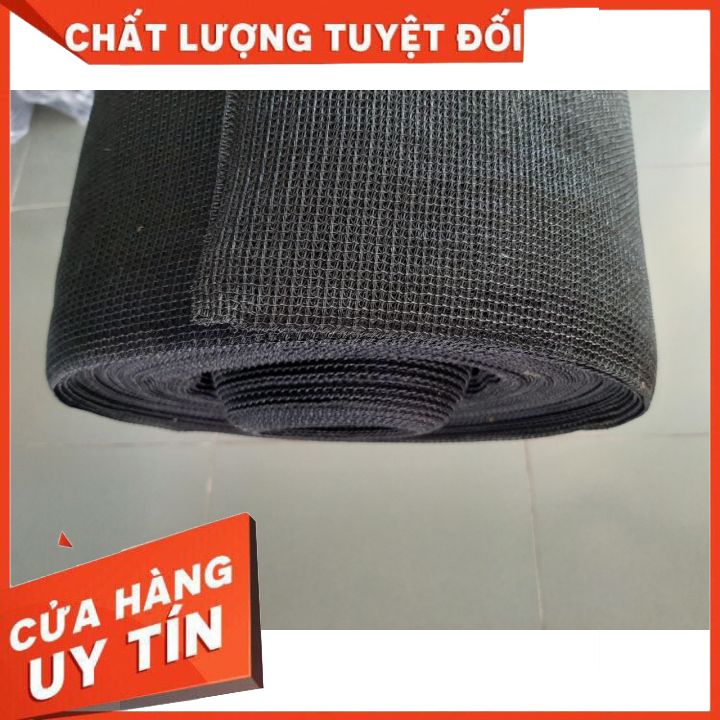 [HCM]Lưới che nắng dệt kim Đài Loan [ Khổ 5m màu Đen ] độ che phủ 70% độ bền từ 8 - 10 năm.