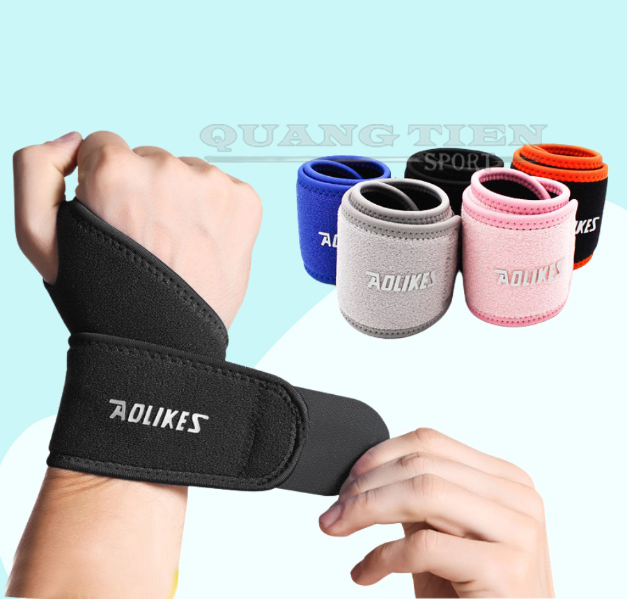 Băng quấn bảo vệ cổ tay Aolikes 7937 - 1 đôi cao cấp chính hãng