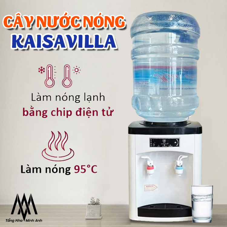 Cây nước nóng lạnh Kaisa Villa, Công nghệ chip điện từ, Tiết kiệm điện, Máy nước nóng lạnh Kaisa Villa
