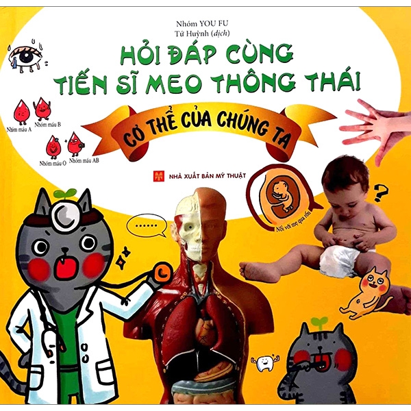 Fahasa - cơ thể của chúng ta - hỏi đáp cùng tiến sĩ meo thông thái