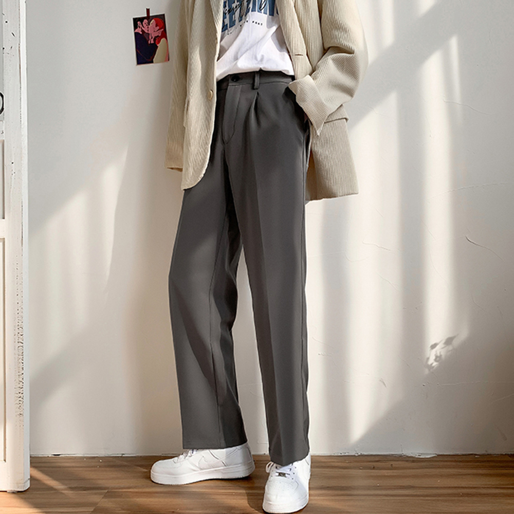 Quần âu nam công sở hàn quốc kiểu dáng thanh lịch mẫu mới hot trend năm 2021 ba màu basic 4her jogger nam 9000066c15