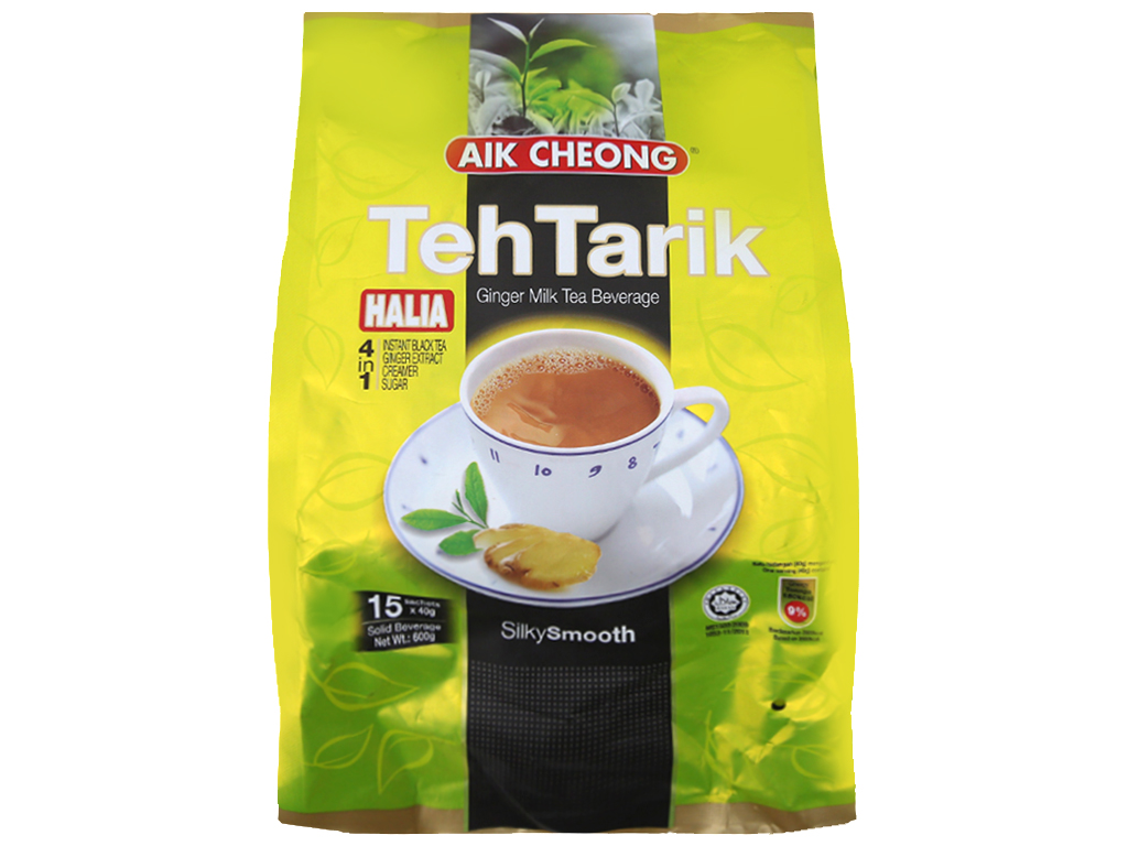 Trà sữa Aik Cheong TehTarik vị gừng bịch 600g