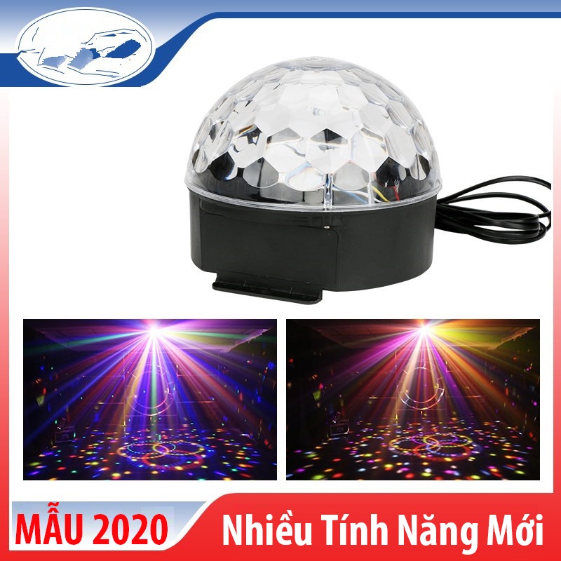 [HCM][ Nhiều Chế Độ Nháy ] Đèn Led Xoay Nhiều Màu Đèn Led Xoay 7 Màu Cảm Ứng Theo Nhạc Trang Trí Tại Gia Đình Phòng Karaoke Chất Liệu Cao Cấp Bền Bỉ Giá Rẻ