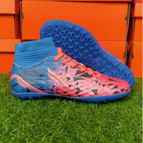 Giày đá bóng Kamito Cobra 2 đỏ xanh cao cổ